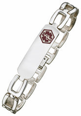 ALPINE Stainless Steel Medical ID Bracelet SB724MED